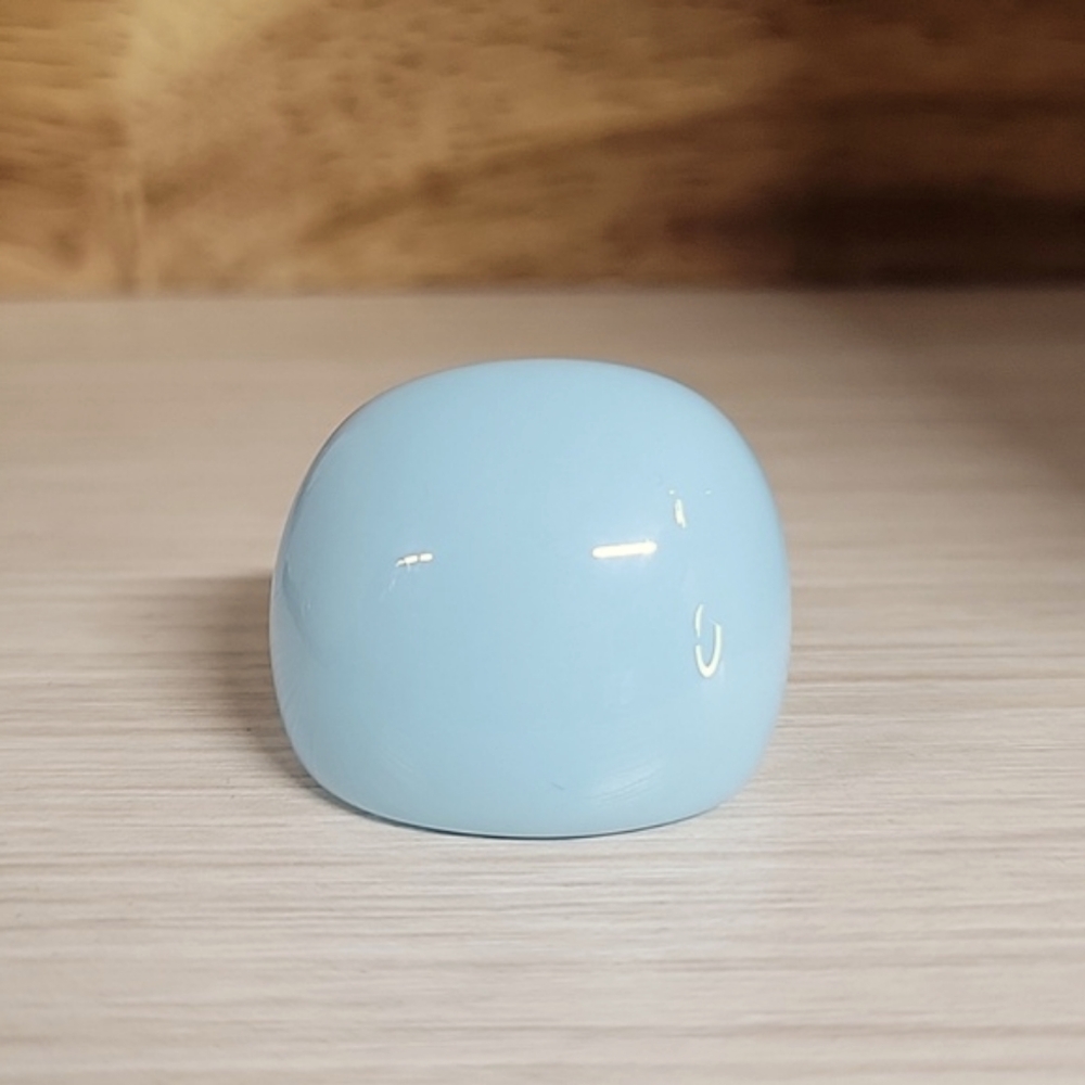 🔥LAST ONE🔥 BOLD BABY BLUE RETRO DOME RING